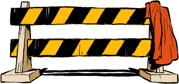 Construction barrier